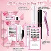 DIY Lash Extension Kit Cluster Lashes Kit with 72 Pcs