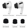 Zotech 3 Pair Replacement Silicone Double Flange Earbuds Tips for