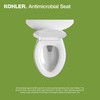 KOHLER 24495-A-0 Border ReadyLatch Elongated Toilet Seat, Quiet-Close Lid and