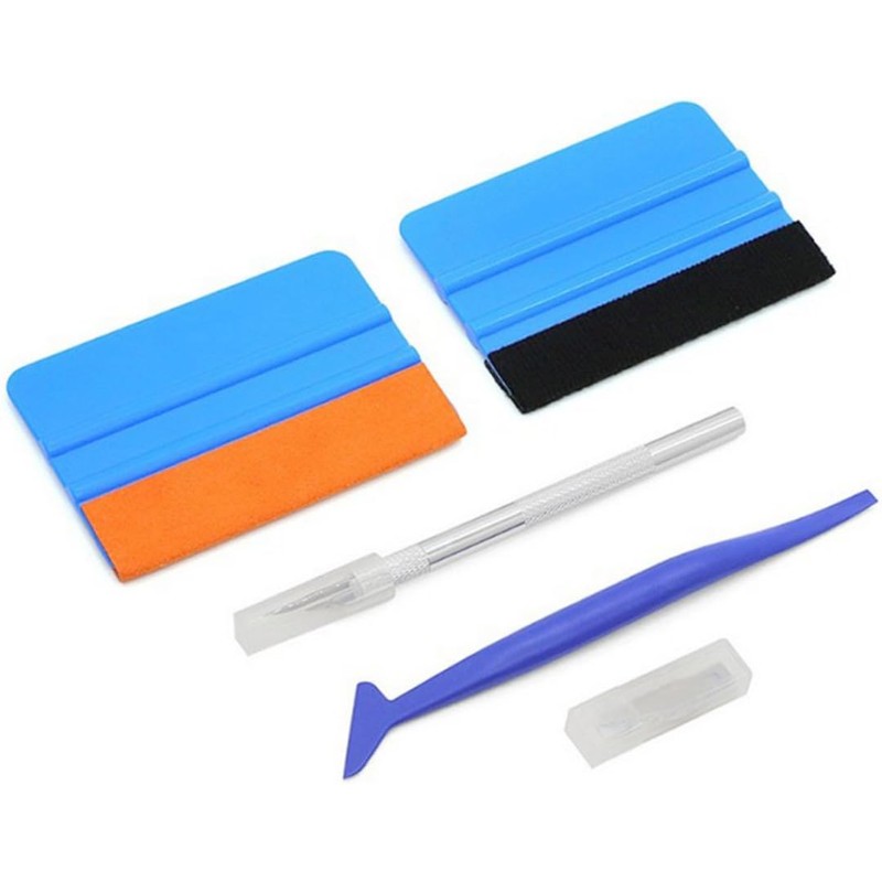 Audiofan Tool Set Squeegee Car Wrapping Film Application Tool Kit