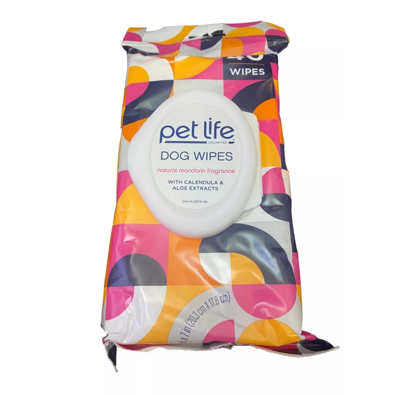 PL360 2 Pack PL360 Dog Grooming Wipes for Cleansing &