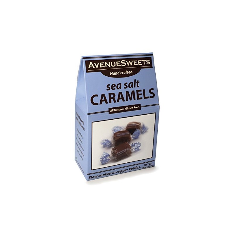AvenueSweets - Handcrafted Individually Wrapped Soft Caramels - 8 oz