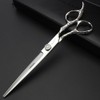 7 Inch Professional Hairdressing Scissors Barber Rose Pattern Hairdressing Scissors
