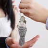 CALLARON Stuffed Fox Decoration, Plush Key Pendant, Plush Keychain, Key
