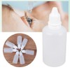 24Pcs Squeezable Plastic Dropper Bottles with Screw Caps Cosmetic Sample