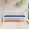 vidaXL Garden Bench Cushion in Royal Blue - Weather-Resistant Oxford