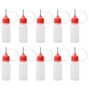 Pxyelec 10pcs×Squeezable Empty Liquid Dropper Filling Bottles Needle Tip &