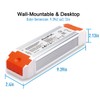 60W Dimmable LED Transformer, 12V Triac ELV/MLV/Dimmable Led Driver, Compatible