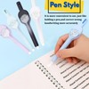 10 PCS Correction Tape Pens White-Out Applicator with Protective Cover,