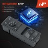 A-Premium Power Window Switch Compatible with Freightliner Cascadia 2017, Left