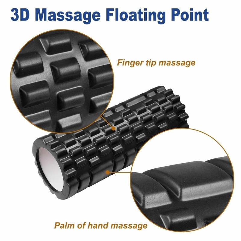 EZONEDEAL Massage roller, EVA Foam Roller For Deep Tissue Muscle
