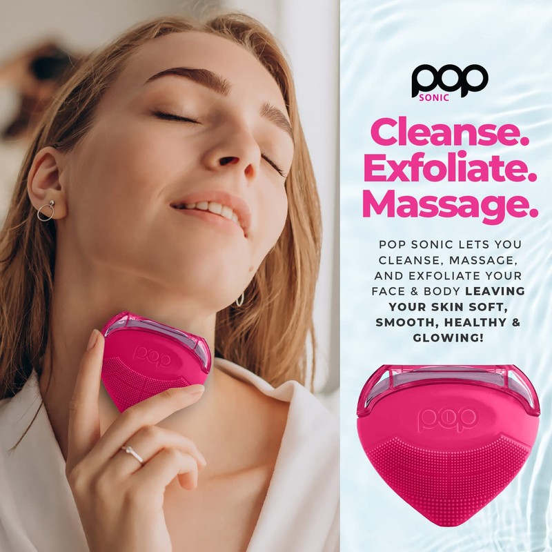 Pop Sonic Strawberry 3 in 1 Skin Exfoliating Cleanser Clean