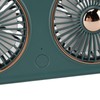 20W Solar Panel High Speed Airflow 5V Dual Exhaust Fan