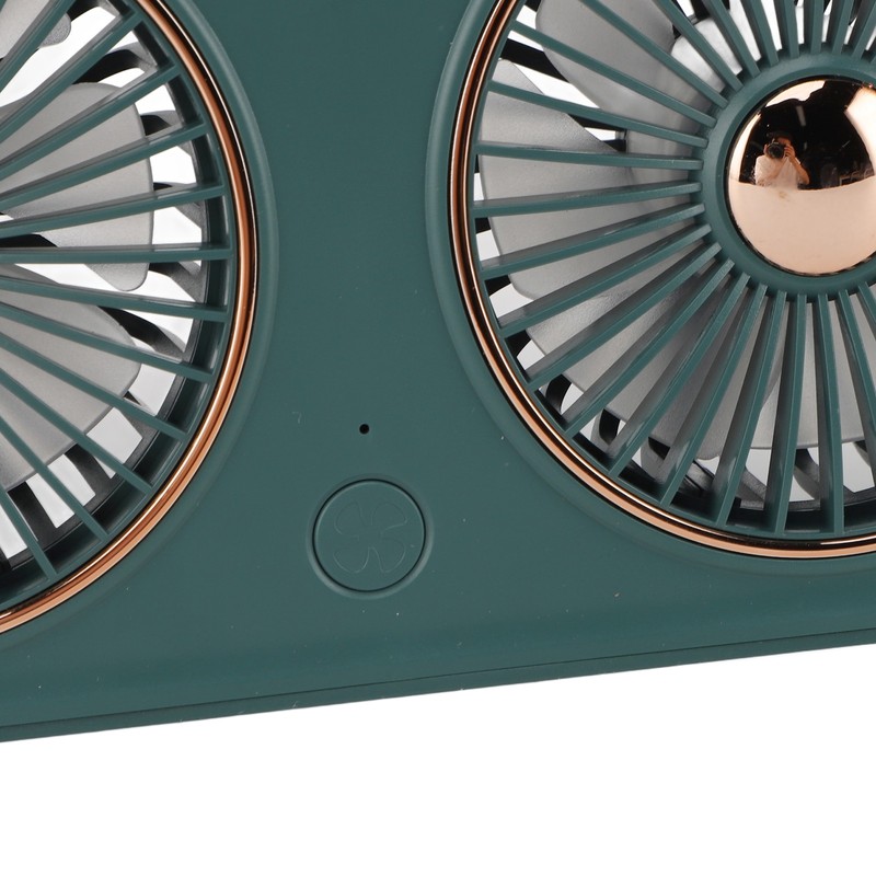 20W Solar Panel High Speed Airflow 5V Dual Exhaust Fan