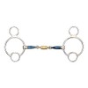 Shires Blue Sweet Iron Universal with Roller Link-Stainless Steel/Blue 5"