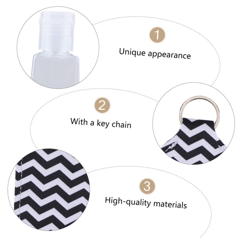 FOMIYES 6pcs Bottle Sleeve Creative Hand Bottle Cover with Neoprene