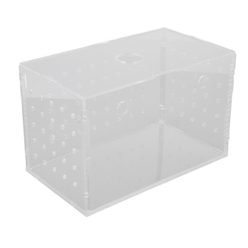 Fish Breeder Box High Transparency Acrylic Hatchery Incubator Tank with