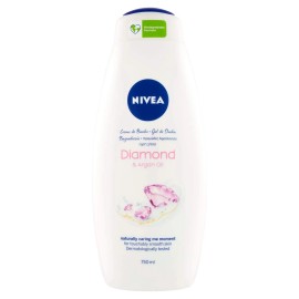 NIVEA Creamy Bath Oil Pack of 3 25.36 Fl Oz Fragrant Skin Care with Diamond Oil