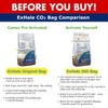 ExHale Homegrown CO2 365 - Self-Activated Bag for Grow Rooms