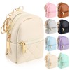 Liliaafar Mini Backpack Keychain Coin Purse for Women, 8 Pcs,