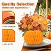 NICROHOME EUR Fall Decoration, 4 PCS Honeycomb Paper Vase Set