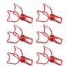 100Pcs Kitten Binder Clips Cute Animal Style Strong Clamping Hollow