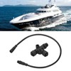 For NMEA 2000 Drop Backbone Cable with T‑Connector 5 Pin
