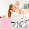 Silver Nipple Shields,999 Silver Nipple Shields for Breastfeeding, Protect and