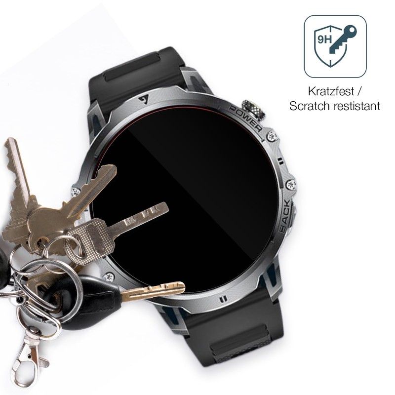 dipos I 2x Screen Protector 9H Clear Compatible with LIGE