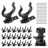 Kitchen Plinth Clips 20 Pack, Durable Kick Board Plinth Clips