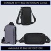 Bag Factor Minimalist Crossbody Sling Bag EDC for Men and