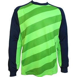 Vizari Men's Padova GK Goalkeeper Jersey Green/Navy Youth X-Large