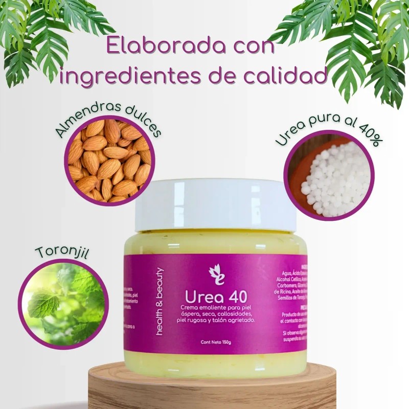Crema Emoliente Y Humectante Urea 40 Para Pies Emolit