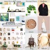 ATDORO 136pcs Picture Hangers, 5 Sizes Picture Hanging Kits, Picture