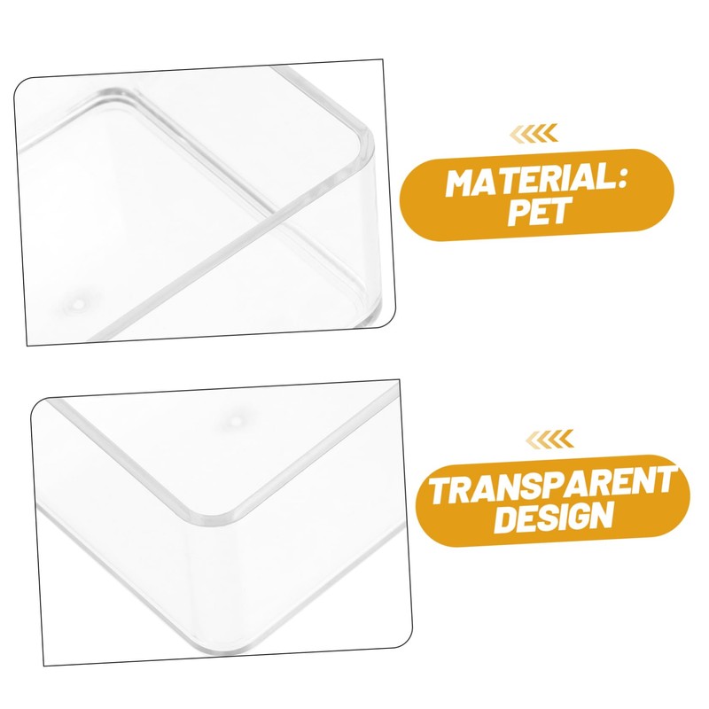 OATIPHO 6 Pack Plastic Drawer Organizers Sturdy Vanity Organizer Trays