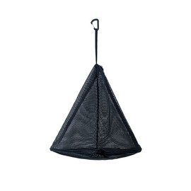 Seekdem SD-TDN-L Triangular Drying Net, Black, Large, Great for Outdoor and Camping, Mestine and Cookers, Shela Cup, For Drying Dishes, Dry Net, PVC
