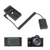 Portable F970 Dummy Battery Pack Coupler Adapter for NP-FZ100 Battery