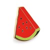 Pinsanity Watermelon Slice Enamel Lapel Pin, 1.25 inch, enamel, no