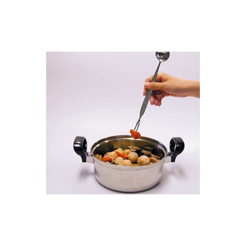 Antibacterial 18-8 Tasting Spoon D Type 5ml Spoon & Fork