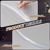 LEIFIDE 4 Pcs 22 Inch Portable Drum Shields Drum Noise