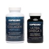 CORREXIKO Marine Collagen Capsules & Ultra Omega 3 Supplement Bundle