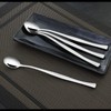 Ikando Stainless Steel Tea Spoon, Long Handled Spoon, Long Drink