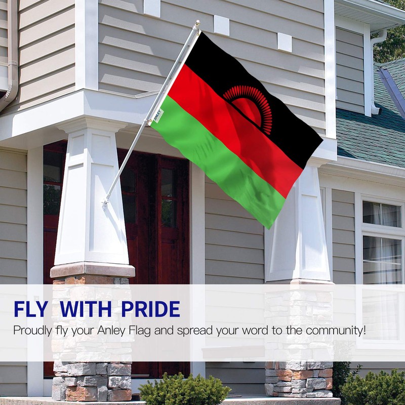 ANLEY Fly Breeze 3x5 Feet Malawi flag - Vivid Color
