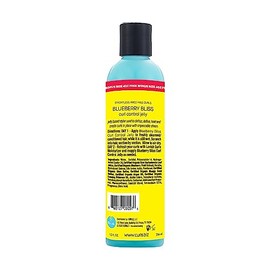 Curls Gel De Control Blueberry Bliss, 12 Oz, Para Definir Y Desenredar, Para Lavar Y Listo, Para Hacer Trenzas Y Rizos, Para Cabello Ondulado, Rizado Y En Espiral Arándano 12 Onzas (Paquete De 1)