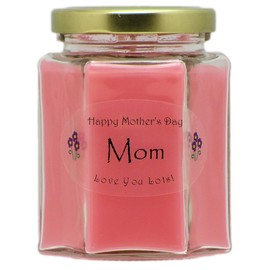Just Makes Scents Mom Mothers Day Candle - Fresh Cut Roses Scented Candle - Hand Poured in The USA