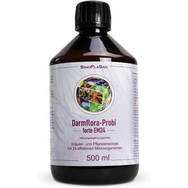 Intestinal Flora Probi Forte EM24 – 24 Live Strains, 30 Billion CFU – Fast-Acting Colonization, 500 ml – Naturally Fermented