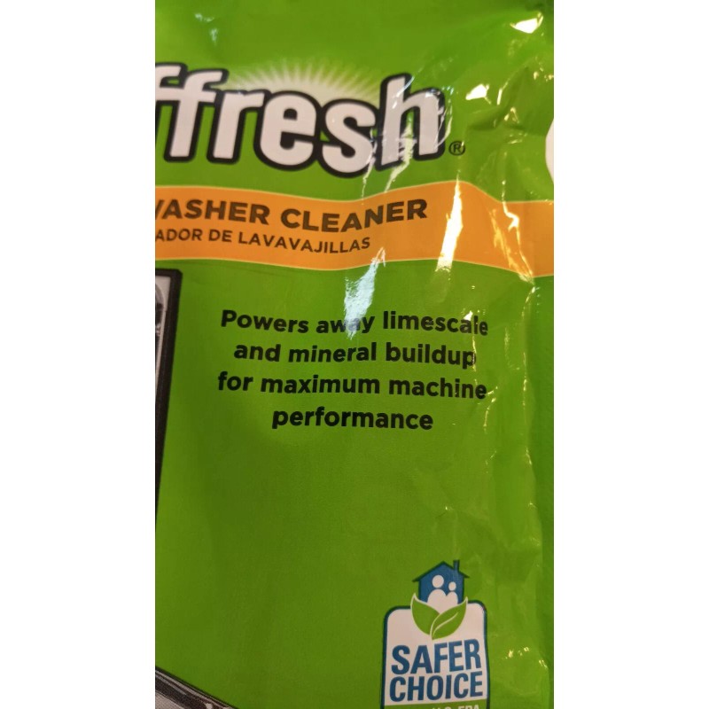 Affresh Dishwasher Cleaner 6 Tablets Powers Away Limescale & Mineral