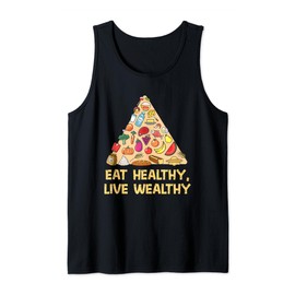 Eat Healthy Live Wealthy Nutritionists Guide to Health Tank Top