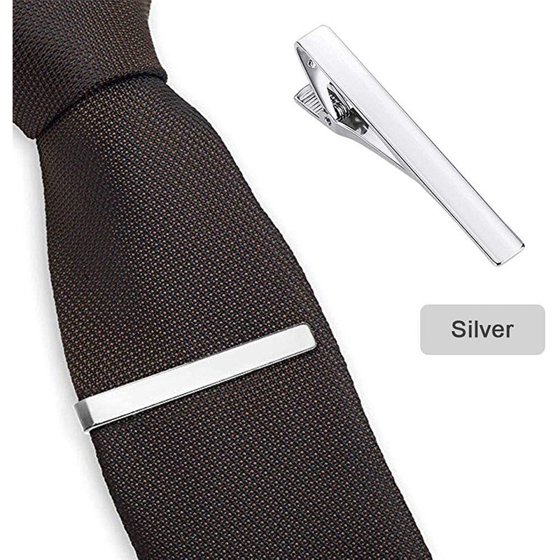 KYULM7 Men's Tie Clip, Stylish, Cool, Business, Wedding, Formal, Banquet,