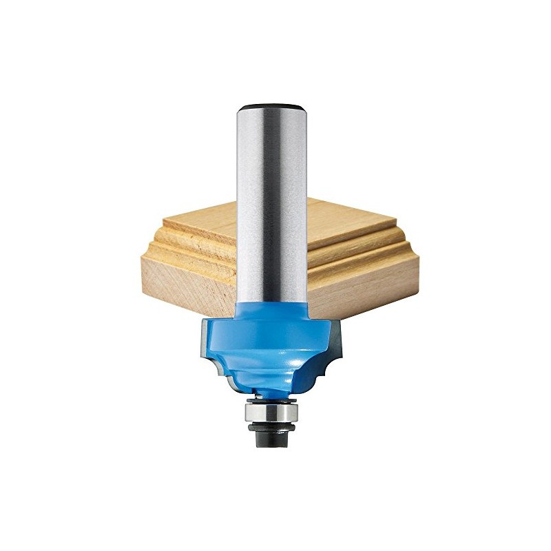 Rockler-Classic Roman Ogee Bit 1/8" Radius X 1/2" High